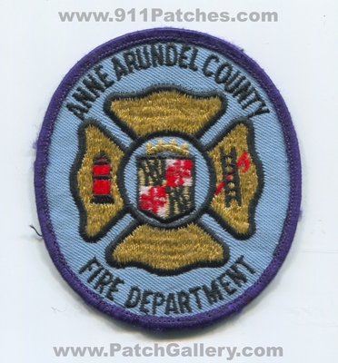 Anne Arundel County Fire Department Patch (Maryland)
Scan By: PatchGallery.com
Keywords: co. dept.