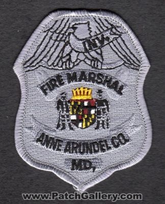 Anne Arundel County Fire Marshal (Maryland)
Thanks to Paul Howard for this scan.
Keywords: co. md. inv.