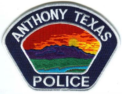 Anthony Police (Texas)
Scan By: PatchGallery.com
