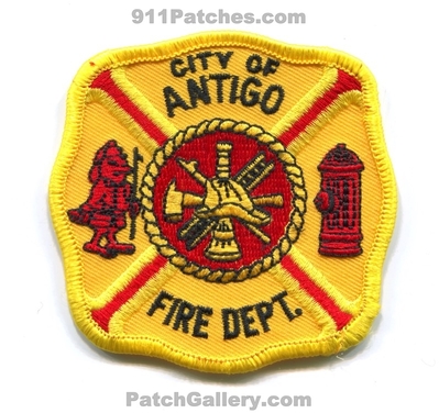 Antigo Fire Department Patch (Wisconsin)
Scan By: PatchGallery.com
Keywords: city of dept.