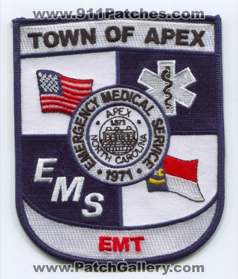 Apex Emergency Medical Services EMS EMT (North Carolina)
Scan By: PatchGallery.com
Keywords: town of technician ambulance