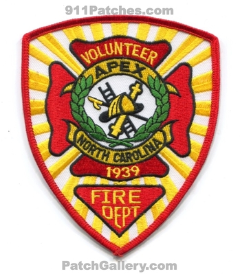 Apex Volunteer Fire Department Patch (North Carolina)
Scan By: PatchGallery.com
Keywords: vol. dept. 1939