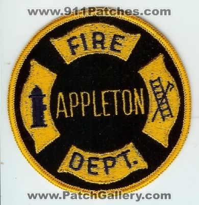 Appleton Fire Department (Wisconsin)
Thanks to Mark C Barilovich for this scan.
Keywords: dept.