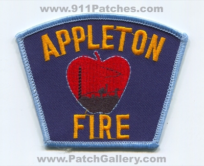 Appleton Fire Department Patch (Wisconsin)
Scan By: PatchGallery.com
Keywords: dept.