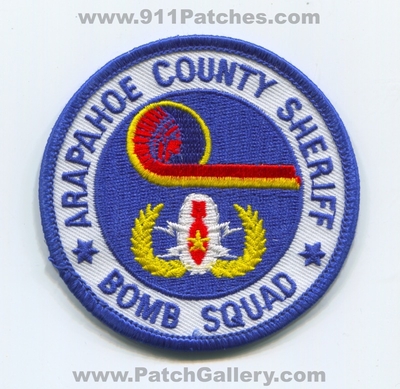 Arapahoe County Sheriffs Office Bomb Squad Patch (Colorado)
Scan By: PatchGallery.com
Keywords: co. department dept. police eod