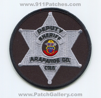 Arapahoe County Sheriffs Office Deputy Patch (Colorado)
Scan By: PatchGallery.com
Keywords: co. department dept. police colo.