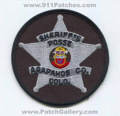 Arapahoe County Sheriffs Posse Patch (Colorado)
Scan By: PatchGallery.com
Keywords: co. department dept. office
