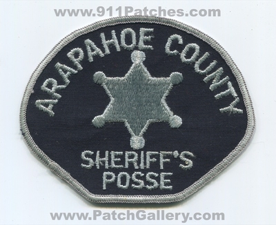 Arapahoe County Sheriffs Posse Patch (Colorado)
Scan By: PatchGallery.com
Keywords: co. department dept. office