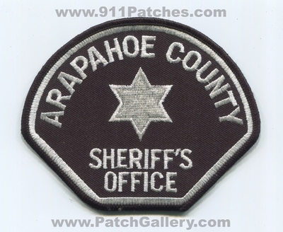 Arapahoe County Sheriffs Office Patch (Colorado)
Scan By: PatchGallery.com
Keywords: co. department dept.