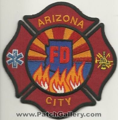 Arizona City Fire Department (Arizona)
Thanks to Mark Hetzel Sr. for this scan.
Keywords: dept. fd
