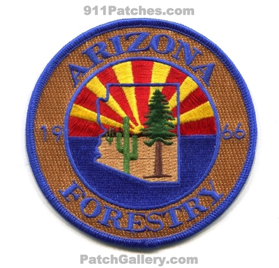 Arizona State Department of Forestry and Fire Management Patch (Arizona)
Scan By: PatchGallery.com
Keywords: dept. forest wildfire wildland 1966