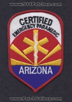 Arizona State Certified Emergency Paramedic (Arizona)
Thanks to Paul Howard for this scan.
Keywords: ems medical technician emt