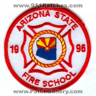 Arizona State Fire School Patch (Arizona)
Scan By: PatchGallery.com
Keywords: academy department dept. 1996