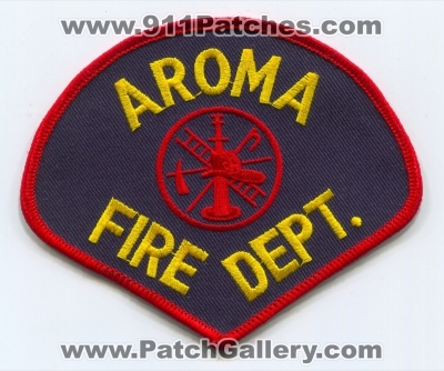 Aroma Fire Department Patch (Illinois)
Scan By: PatchGallery.com
Keywords: dept.