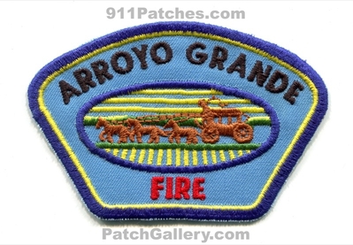 Arroyo Grande Fire Department Patch (California)
Scan By: PatchGallery.com
Keywords: dept.