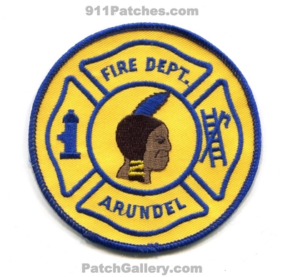 Arundel Fire Department Patch (Maine)
Scan By: PatchGallery.com
Keywords: dept.