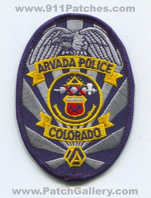 Arvada Police Department Patch (Colorado)
Scan By: PatchGallery.com
Keywords: dept.