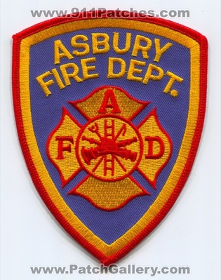 Asbury Community Fire Department Patch (Iowa)
Scan By: PatchGallery.com
Keywords: comm. dept. afd