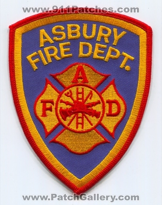 Asbury Community Fire Department Patch (Iowa)
Scan By: PatchGallery.com
Keywords: comm. dept. afd
