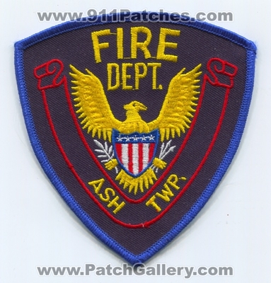 Ash Township Fire Department Patch (Michigan)
Scan By: PatchGallery.com
Keywords: twp. dept.