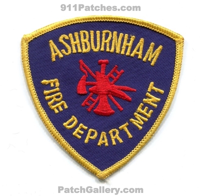 Ashburnham Fire Department Patch (Massachusetts)
Scan By: PatchGallery.com
Keywords: dept.