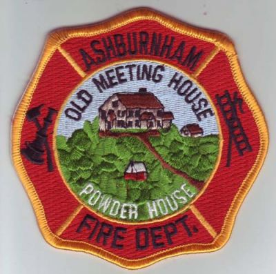 Ashburnham Fire Dept (Massachusetts)
Thanks to Dave Slade for this scan.
Keywords: department