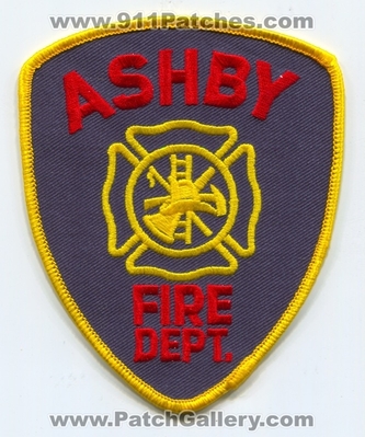 Ashby Fire Department Patch (Minnesota)
Scan By: PatchGallery.com
Keywords: dept.