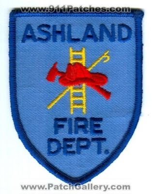 Ashland Fire Department (Oregon)
Scan By: PatchGallery.com
Keywords: dept.
