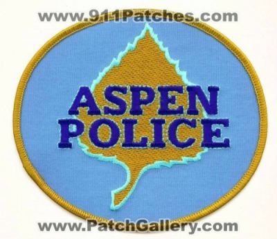 Aspen Police Department (Colorado)
Thanks to apdsgt for this scan.
Keywords: dept.