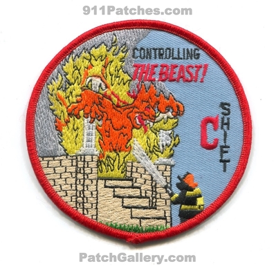 Athens Clarke County Fire Department C Shift Patch (Georgia)
Scan By: PatchGallery.com
Keywords: co. dept. controlling the beast!