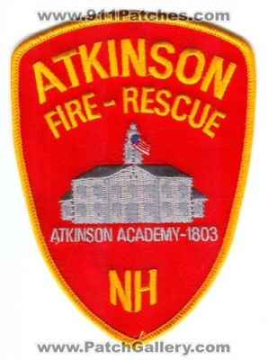 Atkinson Fire Rescue Department (New Hampshire)
Scan By: PatchGallery.com
Keywords: dept. nh