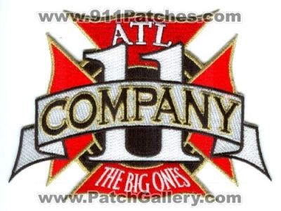 Atlanta Fire Department Company 11 Patch (Georgia)
Scan By: PatchGallery.com
Keywords: dept. afd the big ones