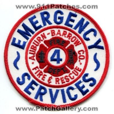 Auburn Barrow County Fire and Rescue Department Emergency Services (Georgia)
Scan By: PatchGallery.com
Keywords: co. & 4