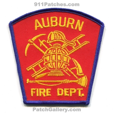 Auburn Fire Department Patch (Maine)
Scan By: PatchGallery.com
Keywords: dept.
