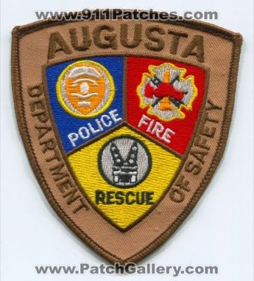 Augusta Department of Safety (Kansas)
Scan By: PatchGallery.com
Keywords: dps public fire police rescue department dept.