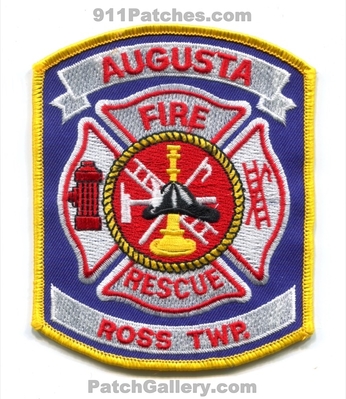 Augusta Fire Rescue Department Ross Township Patch (Michigan)
Scan By: PatchGallery.com
Keywords: dept. twp.