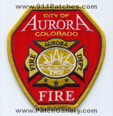 Aurora Fire Department Patch (Colorado) (Prototype)
Scan By: PatchGallery.com
Keywords: city of dept.