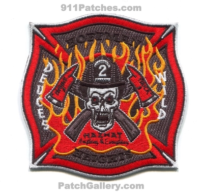 Aurora Fire Department Station 2 Patch (Colorado)
[b]Scan From: Our Collection[/b]
Keywords: dept. hoffman heights deuces wild engine truck hazmat haz-mat anything and everything