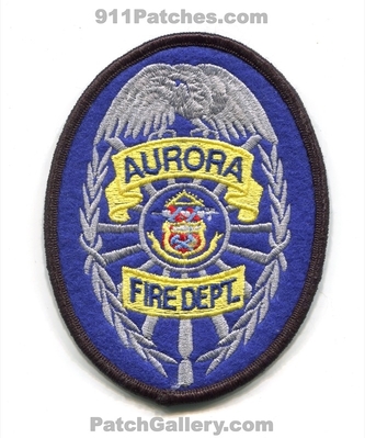 Aurora Fire Department Patch (Colorado)
[b]Scan From: Our Collection[/b]
Keywords: dept.