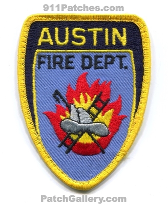 Austin Fire Department Patch (Texas)
Scan By: PatchGallery.com
Keywords: dept.
