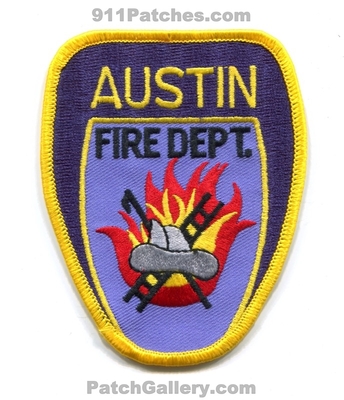 Austin Fire Department Patch (Texas)
Scan By: PatchGallery.com
Keywords: dept.
