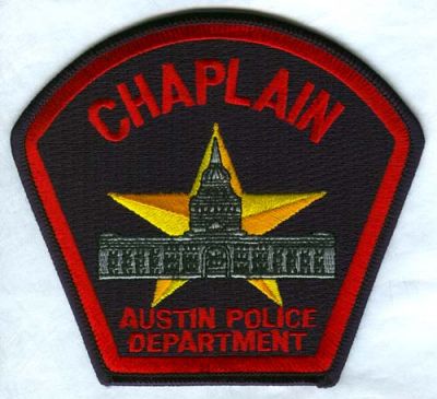 Austin Police Department Chaplain (Texas)
Scan By: PatchGallery.com
