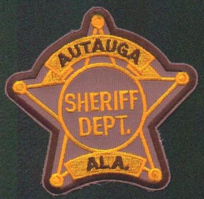 Autauga County Sheriff Dept
Thanks to EmblemAndPatchSales.com for this scan.
Keywords: alabama department