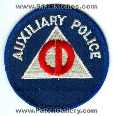 Auxiliary Police Civil Defense
Scan By: PatchGallery.com
Keywords: cd