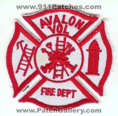 Avalon Volunteer Fire Department (UNKNOWN STATE)
Thanks to Mark C Barilovich for this scan.
Keywords: vol. dept.