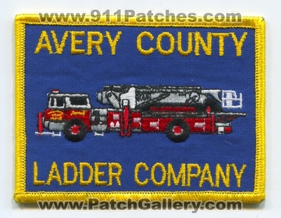 Avery County Fire Department Ladder Company Patch (North Carolina)
Scan By: PatchGallery.com
Keywords: co. dept. station