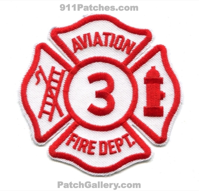 Aviation Fire Department Company 3 Patch (New York)
Scan By: PatchGallery.com
Keywords: dept. co.