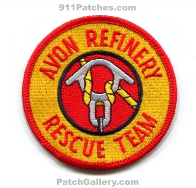 Avon Oil Refinery Rescue Team Patch (California)
Scan By: PatchGallery.com
Keywords: gas petroleum industrial emergency response team ert hazmat haz-mat
