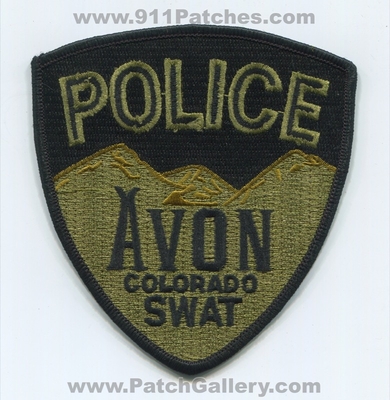 Avon Police Department SWAT Patch (Colorado)
Scan By: PatchGallery.com
Keywords: dept.