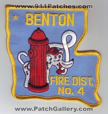 Benton Fire District Number 4 Department (Louisiana)
Thanks to Dave Slade for this scan.
Keywords: dist. no. #4